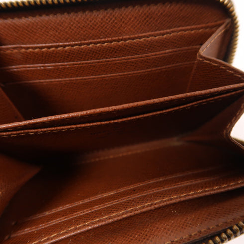 LOUIS VUITTON LV GHW Zippy Coin Purse M60067 Monogram Brown