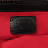 KARL LAGERFELD SHW Tote Shoulder Bag Canvas Black Red
