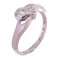 Fine Jewelry Diamond Ring US#6 18K White Gold