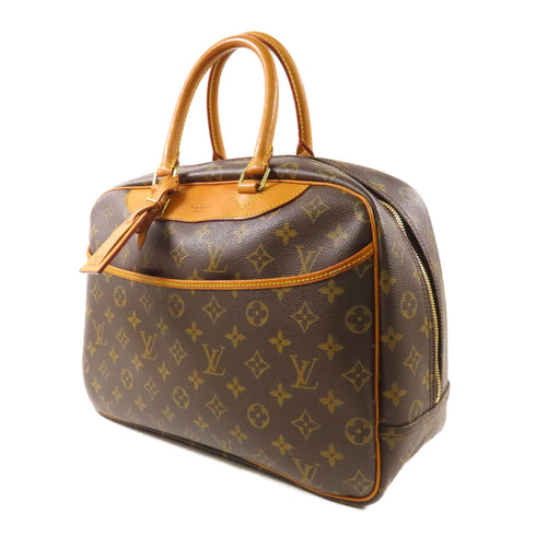 LOUIS VUITTON LV GHW Deauville Handbag M47270 Monogram Brown