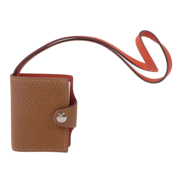 HERMES Ulysse Nano Charm Togo Leather/Swift Leather