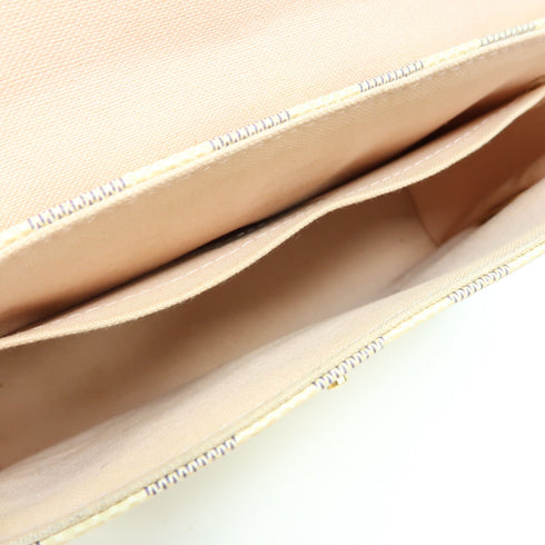 LOUIS VUITTON LV GHW Croisette 2 Way Bag N41581 Damier Azur White