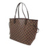 LOUIS VUITTON LV GHW Neverfull MM Handbag Tote Bag N51105 Damier Ebene Brown