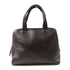 PRADA SHW Vitello City Handbag B8773 Calfskin Leather Black