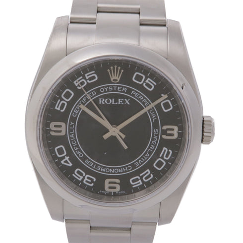 ROLEX Oyster Perpetual 36mm 116000 Automatic Watch Stainless Steel Black