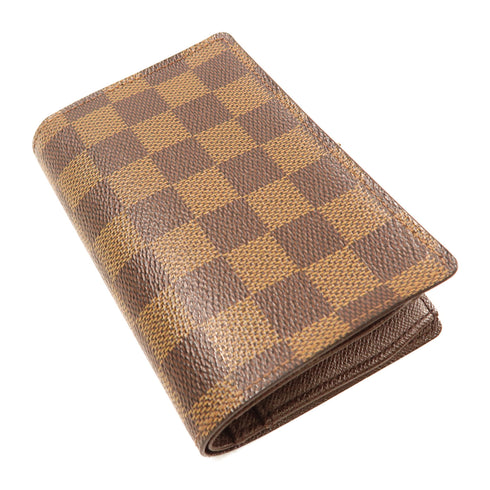 LOUIS VUITTON LV GHW Portefeuille Viennois Wallet N61674 Damier Brown