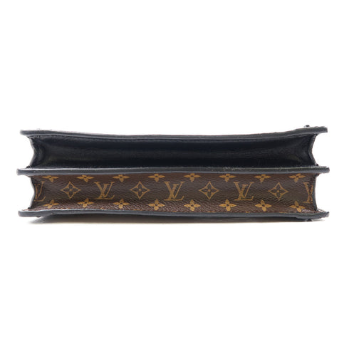 LOUIS VUITTON LV GHW Trunk Clutch Shoulder Bag M43596 Monogram Brown
