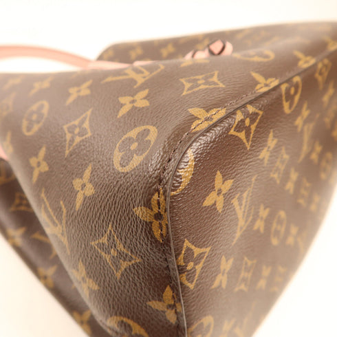 LOUIS VUITTON LV GHW Neo Noe 2 Way Bag M44022 Monogram Brown/Pink