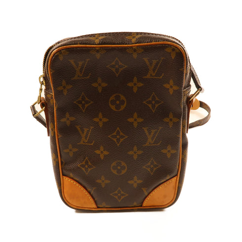 LOUIS VUITTON LV GHW Danube Shoulder Bag M45266 Monogram Brown v1