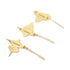 LOUIS VUITTON LV Takashi Murakami Hair Pin Set M92595 Metal Gold Multicolor