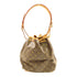 LOUIS VUITTON LV GHW Petit Noe Shoulder Bag M42226 Monogram Brown