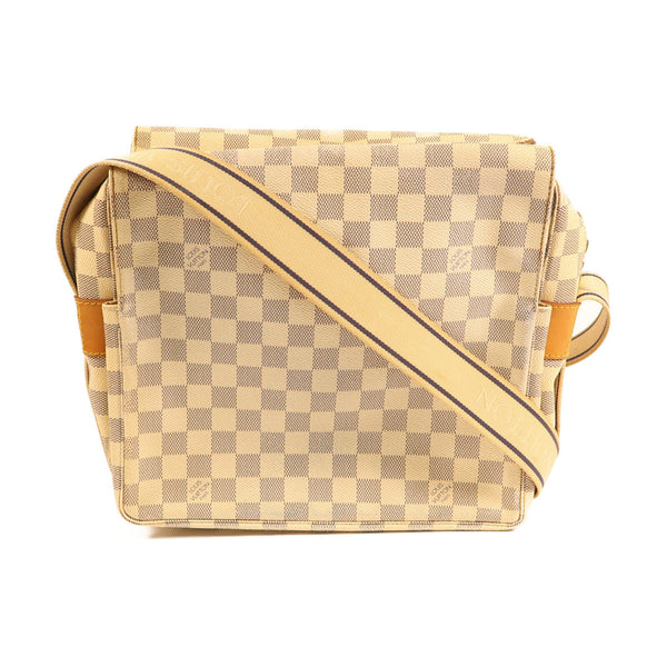 LOUIS VUITTON LV GHW Naviglio Crossbody Shoulder Bag N51189 Damier Azur