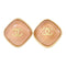 CHANEL CC Earrings F20/C PVC Pink Gold