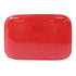 CHANEL Quilted CC GHW Vanity Handbag Cosmetic Pouch Patent Leather Red