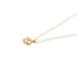 TIFFANY&CO Olive Leaf Pearl Pendant Necklace 18K Yellow Gold