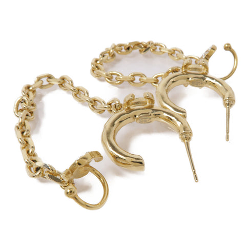 CHANEL CC Earrings Accessories Metal Gold v3