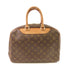 LOUIS VUITTON LV GHW Deauville Handbag M47270 Monogram Brown v1