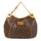 LOUIS VUITTON LV GHW Galliera GM Shoulder Bag M56381 Monogram Brown