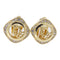 Christian Dior CD Earrings Metal Gold v1