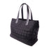 CHANEL CC New Travel Line Tote Bag Shoulder Nylon Black