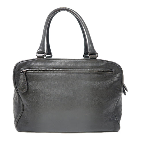 BOTTEGA VENETA BV Hand Bag Calfskin Leather Grey