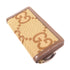 GUCCI Diana Jumbo GG Wallet 658634 Canvas Brown
