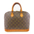 LOUIS VUITTON LV GHW Alma Handbag M51130 Monogram Brown v6