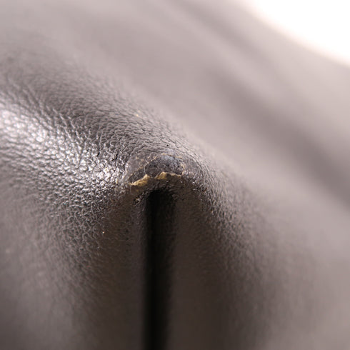 SAINT LAURENT YSL GHW Shoulder Tote Bag 394195 Calfskin Leather