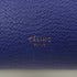 CELINE GHW Belt Bag 2 Way Shoulder Bag Handbag Calfskin Leather Blue