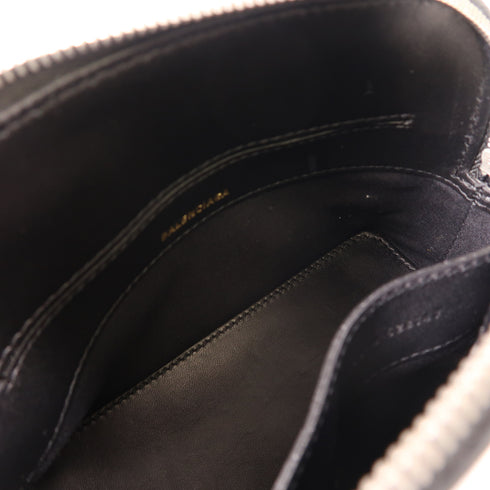 BALENCIAGA SHW Ville 2Way Shoulder Hand Bag Calfskin Leather 550646 Black