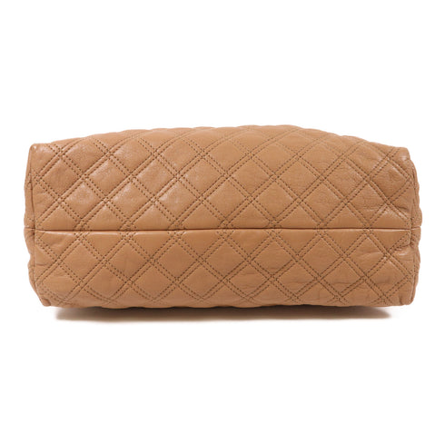 MARC JACOBS GHW 2 Way Shoulder Bag Calfskin Leather Pink