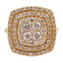 JEWELRY Diamond Ring US#4 Ring 18K Yellow Gold