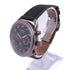 HERMES Arceau Chrono Titane Automatic Watch Leather Belt Titanium Black
