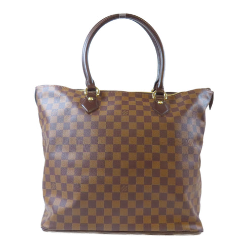 LOUIS VUITTON LV GHW Saleya GM Shoulder Bag N51181 Damier Ebene Brown