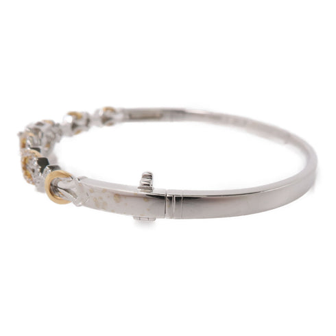 JEWELRY Diamond Bracelet 18K White Gold v1