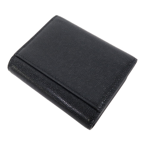 BURBERRY GHW Card Case/Card Holder Calfskin Leather Black