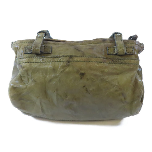 GIVENCHY GHW Shoulder Bag Calfskin Leather Brown