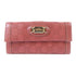GUCCI GG SHW Long Bifold Wallet 146199 Calfskin Leather Pink