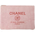 CHANEL CC SHW Pochette Pouch Clutch Bag Tweed Pink