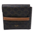 CELINE Wallet PVC Coated Canvas Brown