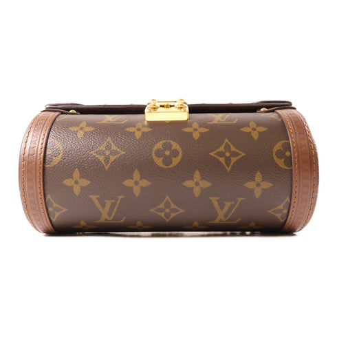 LOUIS VUITTON LV GHW Papillon Trunk Chain Shoulder Bag M57835 Monogram Brown