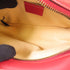 GUCCI GG GHW GG Marmont Mini Shoulder Bag 448065 Calfskin Leather Red