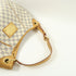 LOUIS VUITTON LV GHW Galliera PM Shoulder Handbag N55215 Damier Azur White