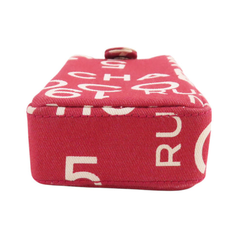 CHANEL CC SHW Phone Case Shoulder Bag Canvas