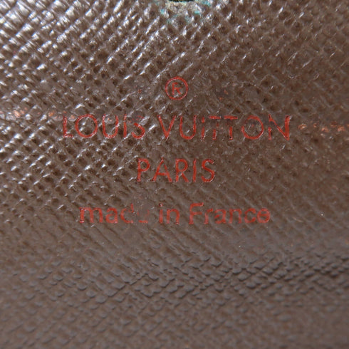 LOUIS VUITTON LV GHW Long Wallet N61734 Damier Ebene Brown