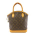 LOUIS VUITTON LV GHW Lockit Handbag M40102 Monogram Brown