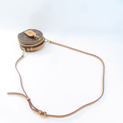 LOUIS VUITTON LV GHW Mini Boite Chapeau 2 Way Shoulder Bag M44699 Monogram Brown