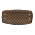 LOUIS VUITTON LV GHW Trevi PM 2 Way Shoulder Bag N51997 Damier Ebene Brown v1