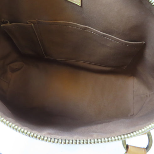 LOUIS VUITTON LV GHW Lockit Horizontal Shoulder Handbag M40104 Monogram Brown v1