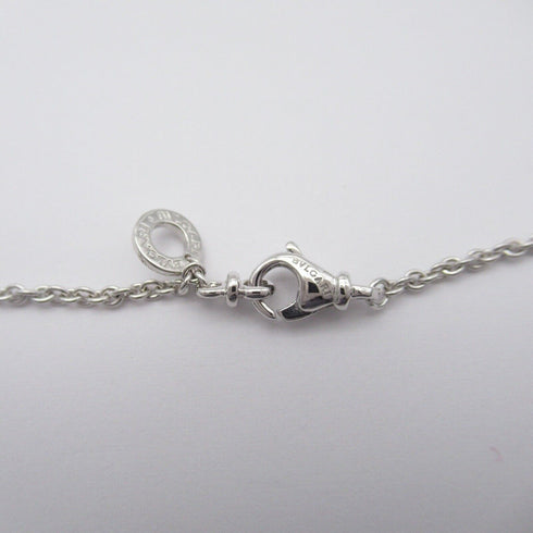 BVLGARI Bvlgari 1P Diamond Necklace 18K White Gold 8.2g